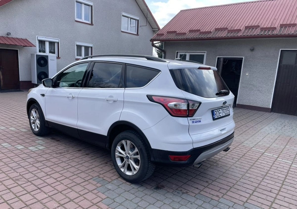 Ford Kuga cena 60200 przebieg: 68000, rok produkcji 2017 z Przecław małe 37